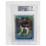 2006 Bowman Chrome Xfrac Alcides Escobar Beckett 9