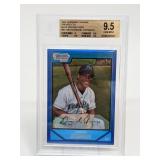 2007 Bowman ChromeBlue Desmond Jennings Beckett9.5