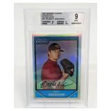 2007 Bowman Chrome Ref. Brett Anderson Beckett 9