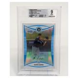 2008 Bowman Chrome Ref. Alex Liddi #BCP63 Beckett9