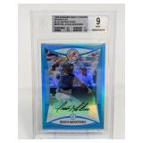 2008 Bowman Chrome Blue Jesus Montero Beckett 9