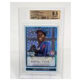 2009 Bowman Chrome XFrac Neftali Feliz Beckett 9.5