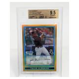 2009 Bowman Chrome Gold Tyler Flowers Beckett 9.5