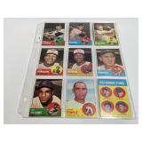 1963 Topps Baseball (HOF & Star Cards)