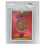 1 oz .999 Copper Francisco Lindor-Cleveland Indian