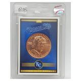 1 oz .999 Copper Salvador Perez-KC Royals
