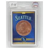 1 oz .999 Copper Ichiro Suzuki-Seattle Mariners