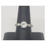 .925 Sterling Silver Engagement Style Ring