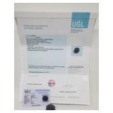 123.50 Large Blue Sapphire Gemstone