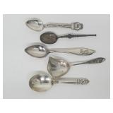 5 Sterling & Mixed Silver Content Collector