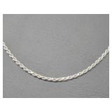 .925 Sterling Silver Chain Necklace