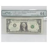 PMG 1999 Richmond $1 Federal Reserve Note