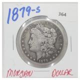 1879-S 90% Silver Morgan $1 Dollar