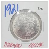 1921 90% Silver Morgan $1 Dollar