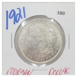 1921 90% Silver Morgan $1 Dollar