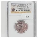 NGC 2016-S PF70 Ultra Cameo Clad Roos Quarter