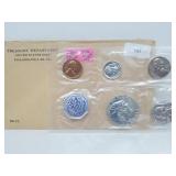 1961 90% Silver Proof Mint Set