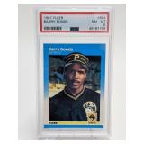1987 Fleer Barry Bonds RC #604 PSA 8 1987 Fleer Barry Bonds RC #604 PSA 8