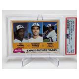 1981 Topps T.Raines/R.Ramos/B.Pate RC #476 PSA 8 1981 Topps T.Raines/R.Ramos/B.Pate RC #476 PSA 8
