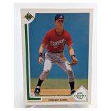 1991 UD Chipper Jones RC 1991 UD Chipper Jones RC