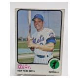 Willie Mays 1973 Topps #305 New York Mets Willie Mays 1973 Topps #305 New York Mets
