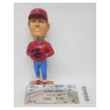 Whitey Herzog Autographed Bobblehead Whitey Herzog Autographed Bobblehead