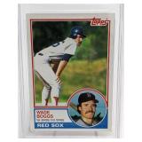 1983 Topps Wade Boggs RC #498 PSA 8 1983 Topps Wade Boggs RC #498 PSA 8