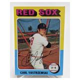 Carl Yastrzemski 1975 Topps #280 Boston Red Sox Carl Yastrzemski 1975 Topps #280 Boston Red Sox