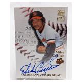 2000 Topps M. Cuellar signed card 2000 Topps M. Cuellar signed card