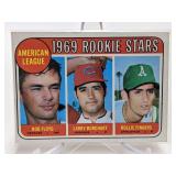 1969 Topps RC Stars AL Floyd/Burchart/Fingers #597 1969 Topps RC Stars AL Floyd/Burchart/Fingers #597