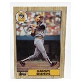 1987 Topps Barry Bonds RC 1987 Topps Barry Bonds RC