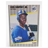 Ken Griffey Jr. 1989 Fleer Rookie RC #548 Ken Griffey Jr. 1989 Fleer Rookie RC #548