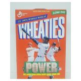 Sealed Wheaties Power Hitters Cereal Box Sealed Wheaties Power Hitters Cereal Box