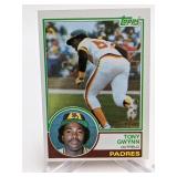 1983 Topps Tony Gwynn RC #482 1983 Topps Tony Gwynn RC #482
