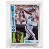 1984 Topps Darryl Strawberry RC #182 1984 Topps Darryl Strawberry RC #182