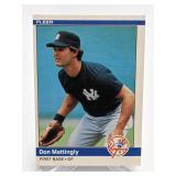 1984 Fleer Don Mattingly RC #131 1984 Fleer Don Mattingly RC #131