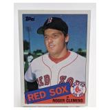 1985 Topps Roger Clemens RC #181 1985 Topps Roger Clemens RC #181