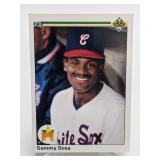 Sammy Sosa 1990 Upper Deck #17 RC White Sox Sammy Sosa 1990 Upper Deck #17 RC White Sox