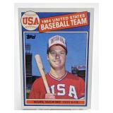 1984 USA Baseball Team Topps Mark McGwire RC #401 1984 USA Baseball Team Topps Mark McGwire RC #401
