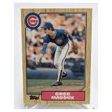 1987 Topps Greg Maddux RC #70T 1987 Topps Greg Maddux RC #70T