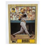 1987 Topps Barry Bonds RC #320 1987 Topps Barry Bonds RC #320
