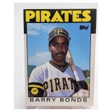 1986 Topps Barry Bonds RC #11T 1986 Topps Barry Bonds RC #11T
