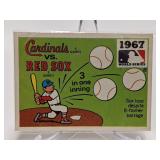 World Series card 1967 Cards/Redsox recap World Series card 1967 Cards/Redsox recap