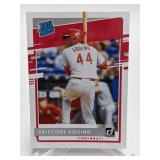 Aristides Aquino Rookie Card Aristides Aquino Rookie Card