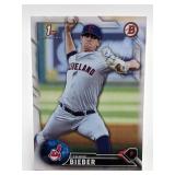 Shane Bieber Rookie Card Shane Bieber Rookie Card