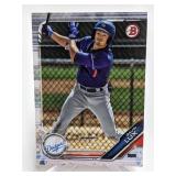 Gavin Lux Rookie Card Gavin Lux Rookie Card