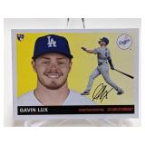 Gavin Lux Rookie Card Gavin Lux Rookie Card