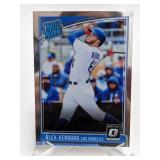 Alex Verdugo Rookie Card Alex Verdugo Rookie Card