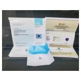 5.34ct Heart Shape Amethyst Certified & Appraised 5.34ct Heart Shape Amethyst Certified & Appraised