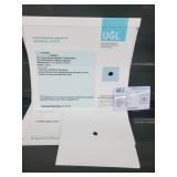 1.33ct Blue Sapphire Gemstone Cert & Appraised